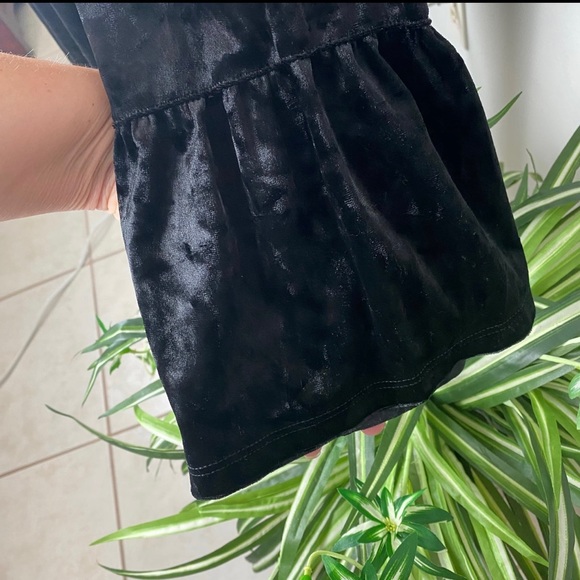 Torrid Plus Size 4 Black Lace Up Tassel Velvet Bell Sleeve Dress NWT - Picture 7 of 12